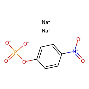 Disodium 4-nitrophenyl phosphate structure