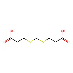 Compound C7H12O4S2 structure