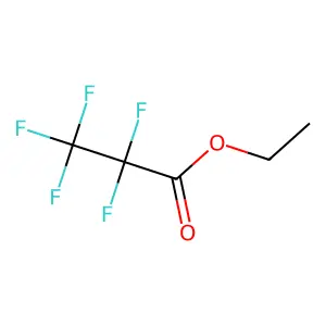 Ethyl pentafluoropropionate structure