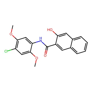 Compound C19H16ClNO4 structure