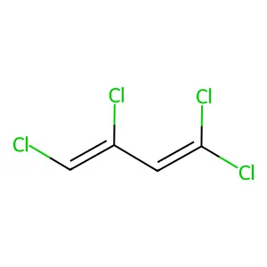 1,1,3,4-tetrachlorobuta-1,3-diene structure