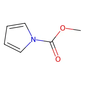 Methyl 1H-pyrrole-1-carboxylate structure