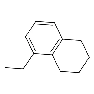 Naphthalene, 5-ethyl-1,2,3,4-tetrahydro- structure