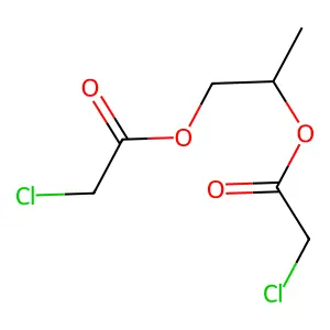 1,2-Bis(chloroacetoxy)propane structure