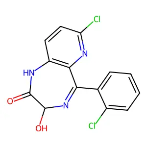 Lopirazepam structure