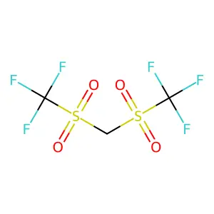 Bis(trifluoromethylsulphonyl)methane structure