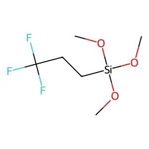 Compound C6H13F3O3Si structure