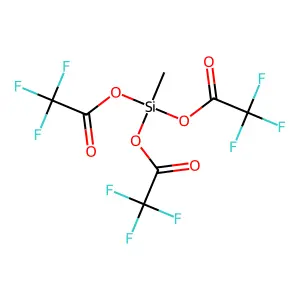 [methyl-bis[(2,2,2-trifluoroacetyl)oxy]silyl] 2,2,2-trifluoroacetate structure