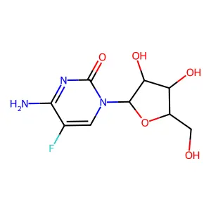 Ara-fluorocytosine structure