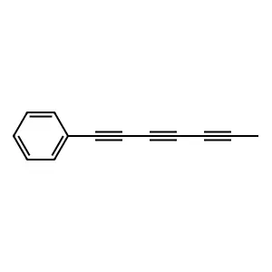 Phenylheptatriyne structure