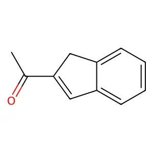 1-(1H-inden-2-yl)ethanone structure