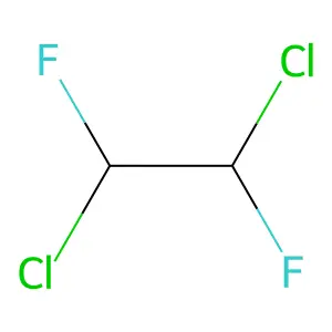 1,2-Dichloro-1,2-difluoroethane structure