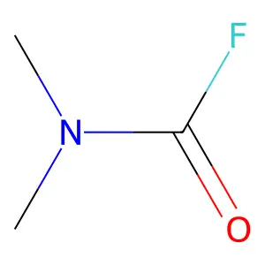 Dimethylcarbamyl fluoride structure