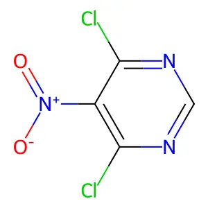 4,6-Dichloro-5-nitropyrimidine structure