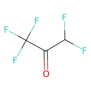 Pentafluoroacetone structure