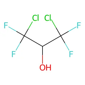 1,3-dichloro-1,1,3,3-tetrafluoropropan-2-ol structure