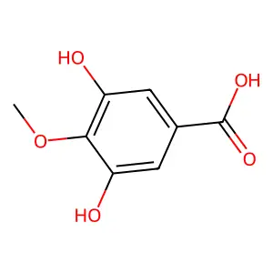 Compound C8H8O5 structure