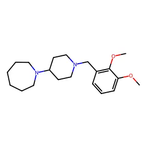 1-[1-(2,3-dimethoxybenzyl)piperidin-4-yl]azepane structure