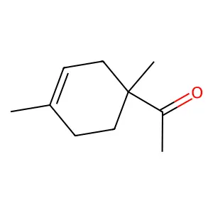 1-(1,4-dimethylcyclohex-3-en-1-yl)ethanone structure