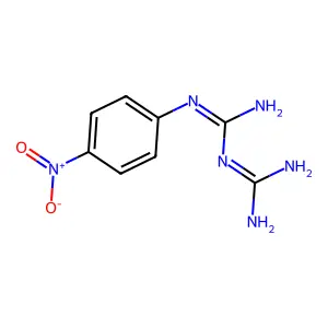 p-Nitrophenylbiguanide structure