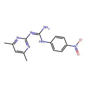 Compound C13H14N6O2 structure
