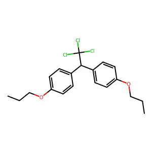 1,1,1-Trichloro-2,2-bis(p-propoxyphenyl)ethane structure