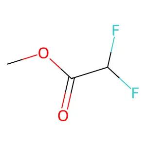 Methyl difluoroacetate structure