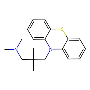 Compound C19H24N2S structure