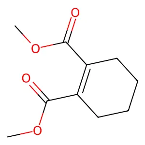 dimethyl cyclohexene-1,2-dicarboxylate structure