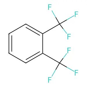 1,2-BIS(TRIFLUOROMETHYL)BENZENE structure