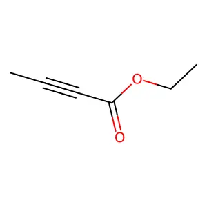 Ethyl 2-butynoate structure