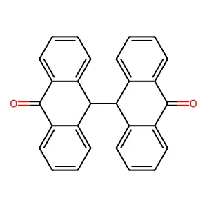 10-(10-oxo-9H-anthracen-9-yl)-10H-anthracen-9-one structure