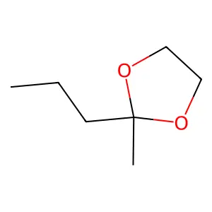 2-METHYL-2-PROPYL-1,3-DIOXOLANE structure