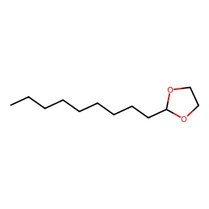2-n-Nonyl-1,3-dioxolane structure