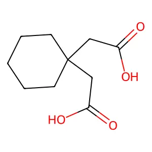 1,1-Cyclohexanediacetic acid structure