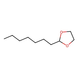 2-Heptyl-1,3-dioxolane structure