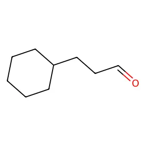 Cyclohexanepropanal structure