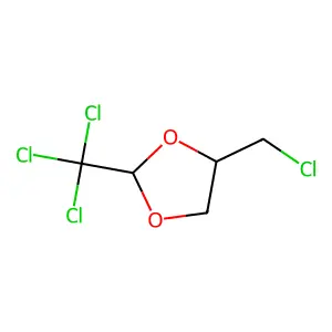 Compound C5H6Cl4O2 structure