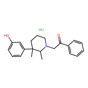 Myfadol hydrochloride structure