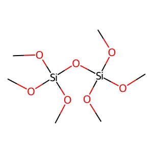 Hexamethyl diorthosilicate structure