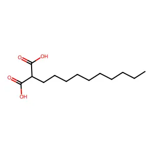 Decylmalonic acid structure