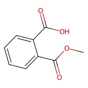 Compound C9H8O4 structure