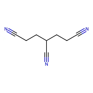 1,3,5-Pentanetricarbonitrile structure