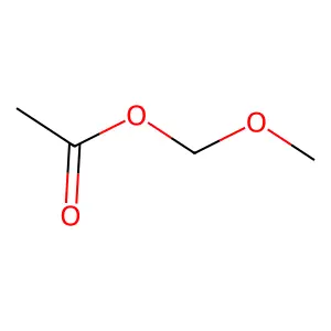 Methoxymethyl acetate structure