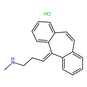 10,11-Didehydronortriptyline Hydrochloride structure