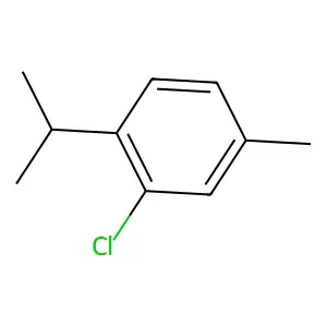 p-CYMENE, 3-CHLORO- structure