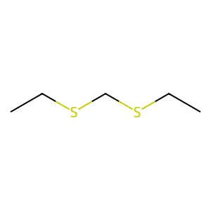 Bis(ethylthio)methane structure