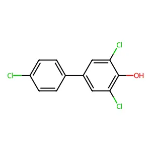 Compound C12H7Cl3O structure