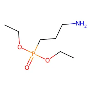 Diethyl (3-aminopropyl)phosphonate structure
