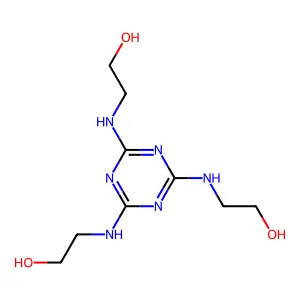 Compound C9H18N6O3 structure